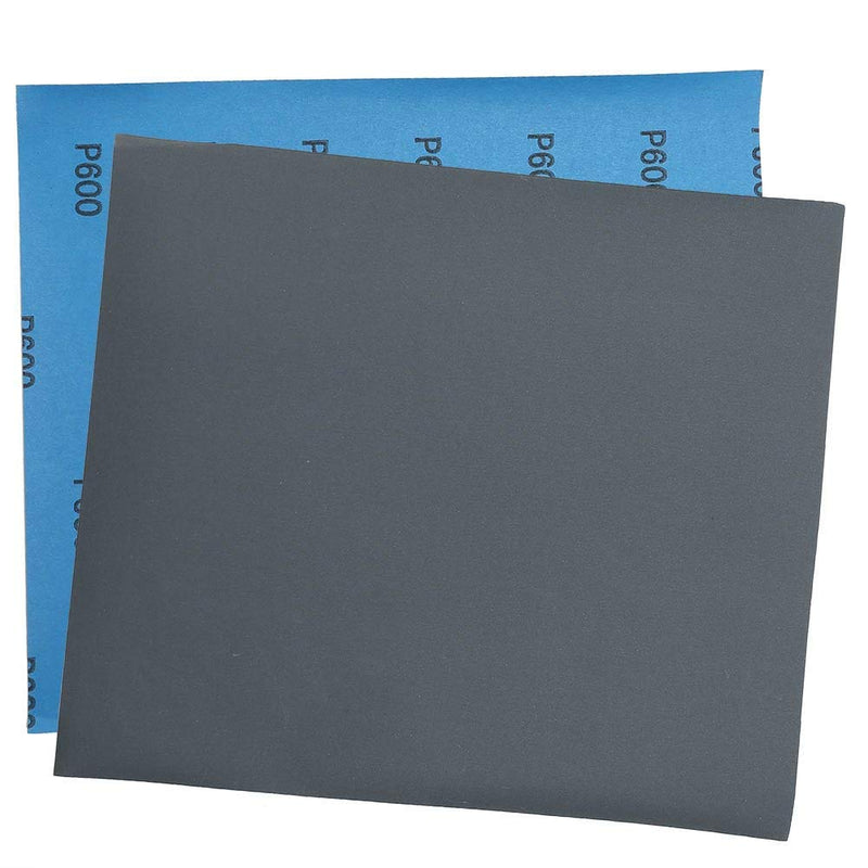 600 Grit Dry Wet Sandpaper Sheets by LotFancy - 9 x 11" Silicon Carbide Sandpaper for Metal Sanding, Automotive Polishing, Wood Furniture Finishing, Wood Turing Finishing, Pack of 30 600 Grit - NewNest Australia