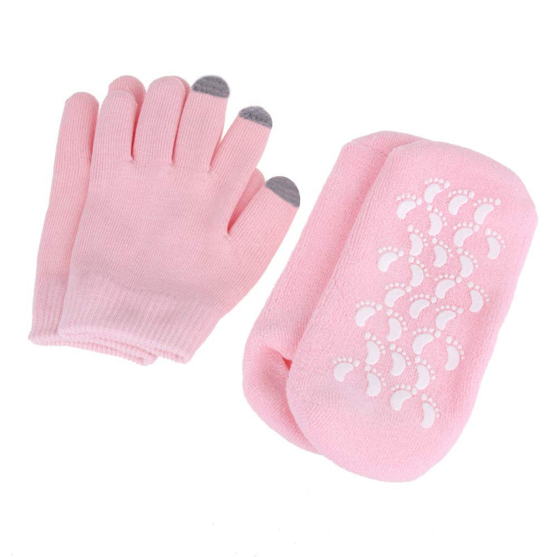 LERTREE 1 Pair Moisturizing Socks Spa Moisture Socks, With Touch Screen Moisturizing Gloves Smooth Hand Foot Skin Care - NewNest Australia