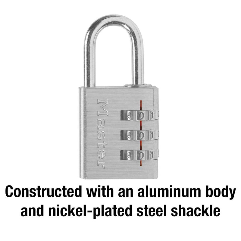 Master Lock 630D Set Your Own Combination Lock, Aluminum - NewNest Australia