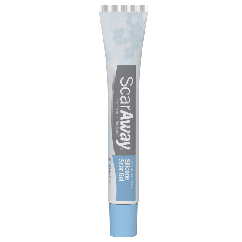 ScarAway 100% Medical-Grade Silicone Scar Gel for Face, Body, Surgical, Burn, Hypertrophic Scars, Keloids and Acne Scar Treatment, 0.71 Ounces, (20 Grams) - NewNest Australia