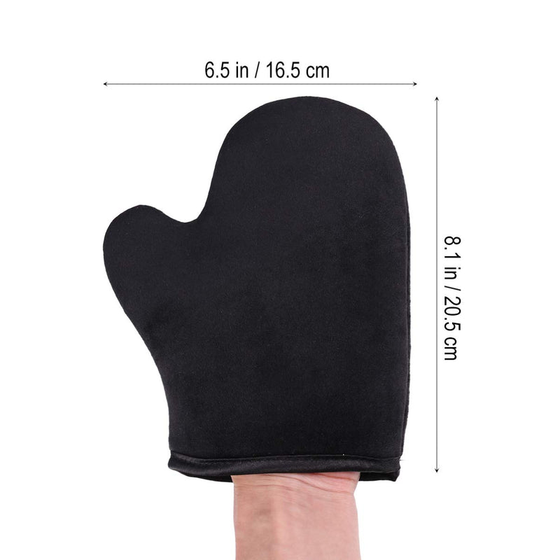 Minkissy Self Tanning Mitt Applicator Exfoliating Glove Thumb Tan Mitt Sunless Back Face Lotion Tanning Tools for Spray Cream - NewNest Australia