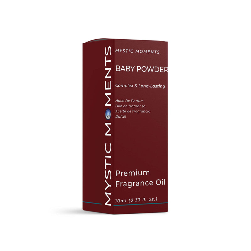 Mystic Moments | Baby Fresh Powder Fragrance Oil - 10ml - Perfect for Soaps, Candles, Bath Bombs, Oil Burners, Diffusers and Skin & Hair Care Items - NewNest Australia