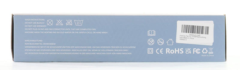 Comfytemp Electriches heating pad with automatic switch-off 30 x 60cm, large heat pad with 3 heat settings, dry and moist heat therapy for back, shoulder, neck, washable heating pad - NewNest Australia