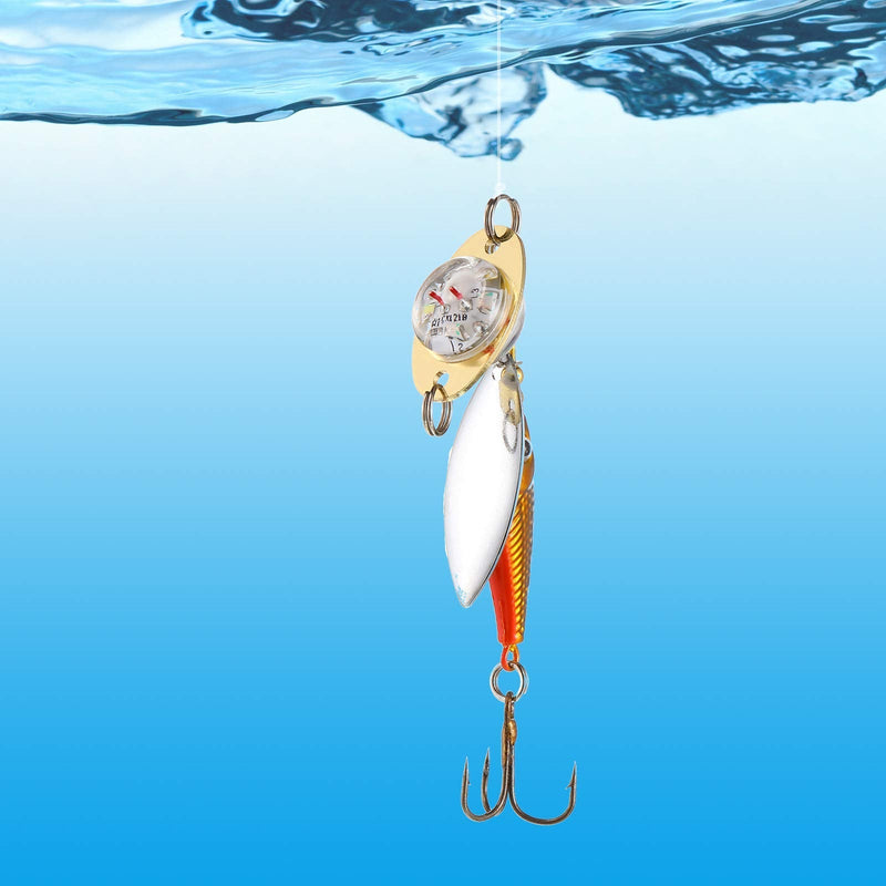 LED Fishing Lures Fishing Spoons Underwater Flasher Bass Halibut Flasher Saltwater Trolling Deep Drop Fishing Light LED Lighted Bait Flasher 20 - NewNest Australia