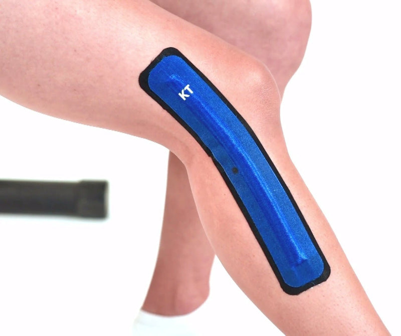 KT Tape KT Flex Reinforced Adhesive Strips for Knees, 8 Pre cut 10 inch Strips, Blue - NewNest Australia