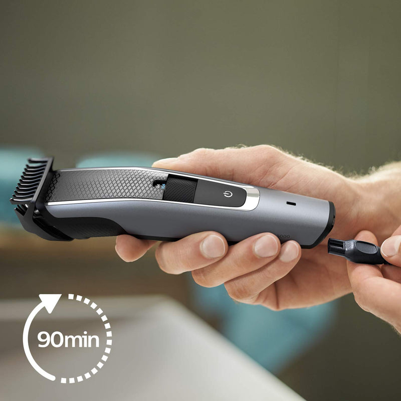 Philips Bt5515/15 Beard Trimmer With 40 Length Settings, Even Trimming Thanks To Lift & Trim Pro System, Self-Sharpening Metal Blades, 90 Minute Battery Life, Wireless, Black - NewNest Australia