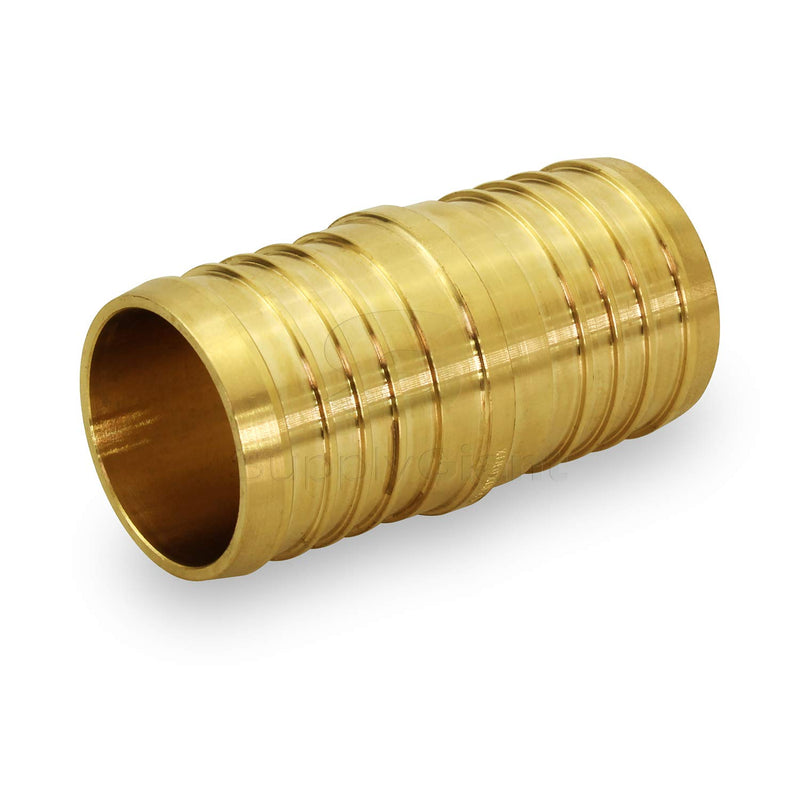 Supply Giant FQDQ0012-10 X PEX Straight Coupling Barb Pipe Fitting, 1/2'', Brass (10 Pack) - NewNest Australia