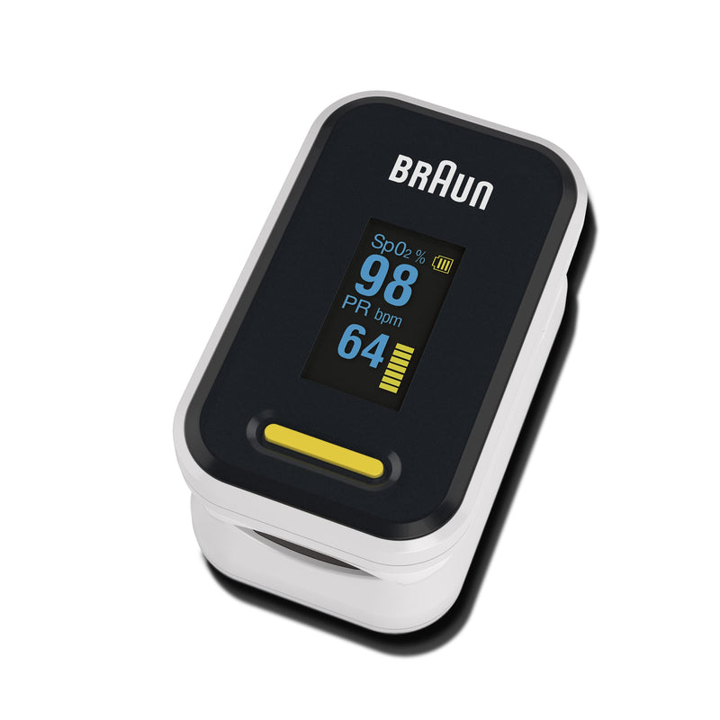 Braun Healthcare No Touch + Forehead Thermometer, BNT300 & Braun Pulse Oximeter 1 (Oxygen Saturation, Blood Oxygen Levels, Clinically Accurate, Certified Medical Device) YK-81CEU - NewNest Australia