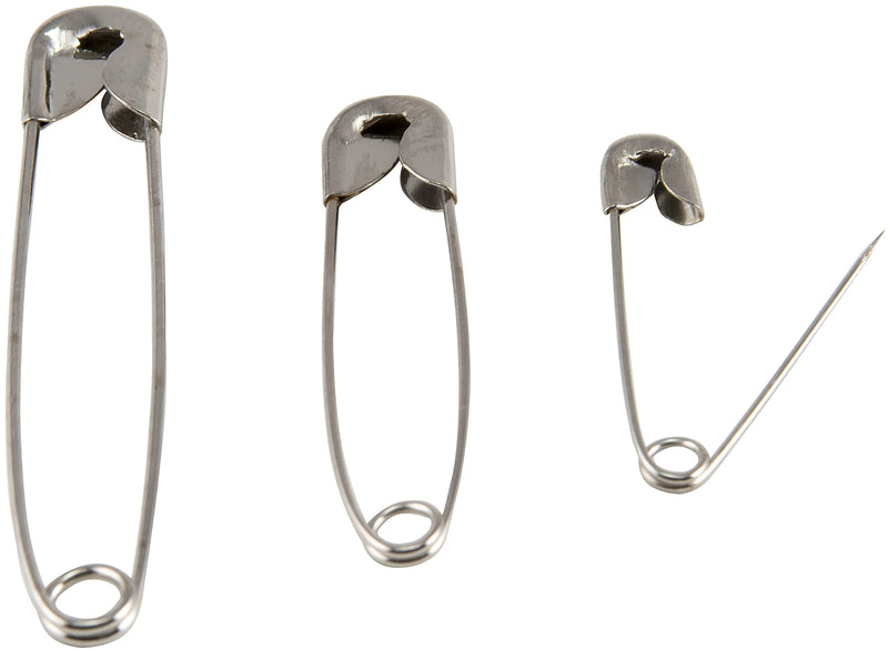 SINGER 00226 Assorted Safety Pins, Multisize, Nickel Plated, 50-Count 1 - NewNest Australia