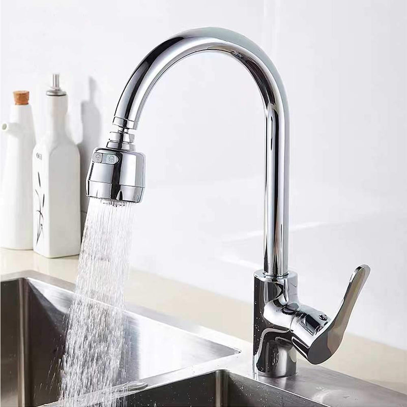 360 -Degree Swivel Kitchen Sink Faucet Aerator Water Saving Tap Aerator Faucet Nozzle for Kitchen, Bathroom Faucet (Shorter Style 1PC) Shorter Style - NewNest Australia