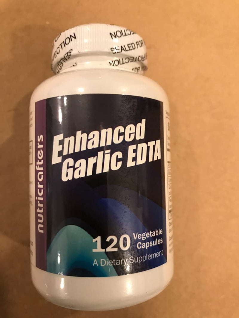 Enhanced Garlic EDTA - High Potency Calcium Disodium EDTA with Malic Acid, Garlic, Cysteine and Parsley. Proprietary Blend Free. - NewNest Australia