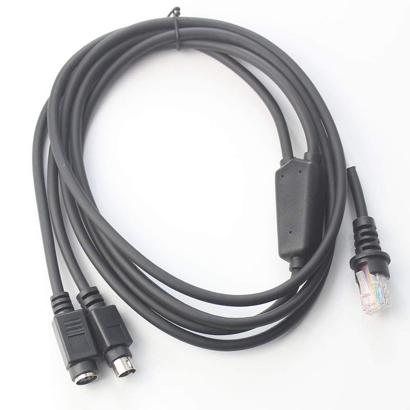 PS/2 KBW Keyboard Wedge Barcode Scanner Cable Compatible with Metrologic MS7120 MS9540 MS5145 MS1690 PS2 Keyboard Wedge Cable - NewNest Australia