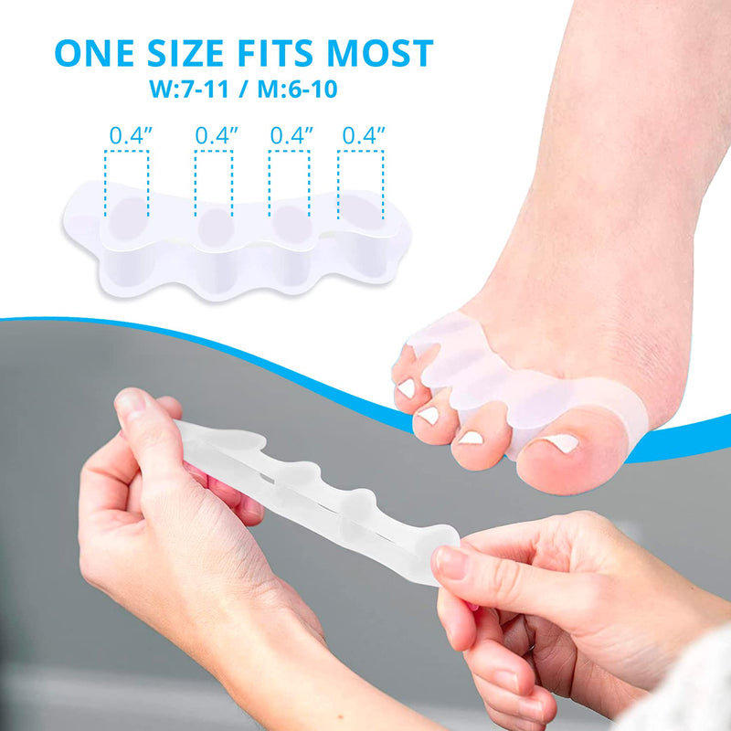 Wifamy Bunion Corrector big toe straightener, Toe Separators to Correct Bunions, Toe Spacers for Pain Relief, Hallux Valgus Brace Toe Stretch Band – Lightweight, Comfortable and Breathable - NewNest Australia