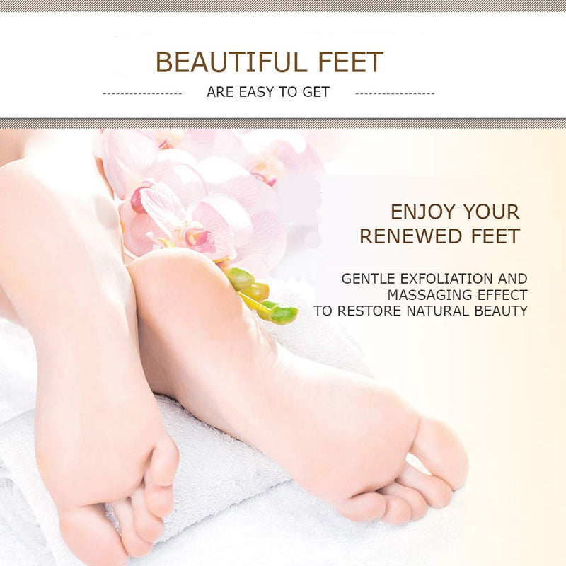 BIOAQUA Foot Care Herbal Massage Scrub-Exfoliating Cream Cleansing Delicate Feet Skin Shea Oil Natural Extracts180g - NewNest Australia