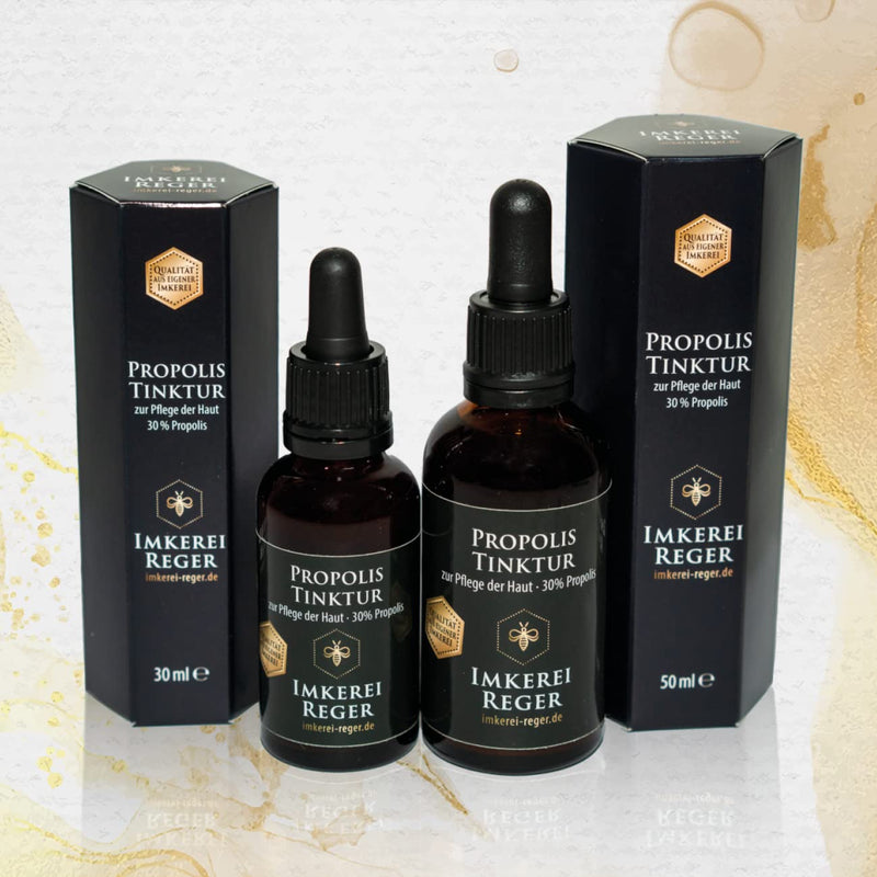 Beekeeping Reger Propolis Tincture 30ml, with 30% natural propolis, directly from the beekeeper, propolis drops with alcohol 30 ml (pack of 1) - NewNest Australia