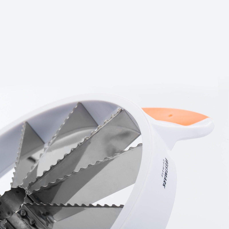 NewNest Australia - Westmark 12 perfect slices Large Stainless Steel Melon Slicer, Jumbo, White 