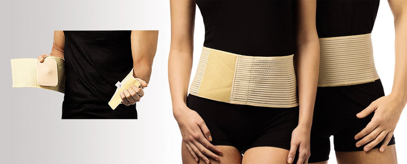 DELUXE MEDICAL UMBILICAL HERNCIA BANDAGE Hernia Strap Visceral Hernia Belt Fracture Abdominal Bandage (Size 2) (L-XXL) (Size 2) (L-XXL) - NewNest Australia