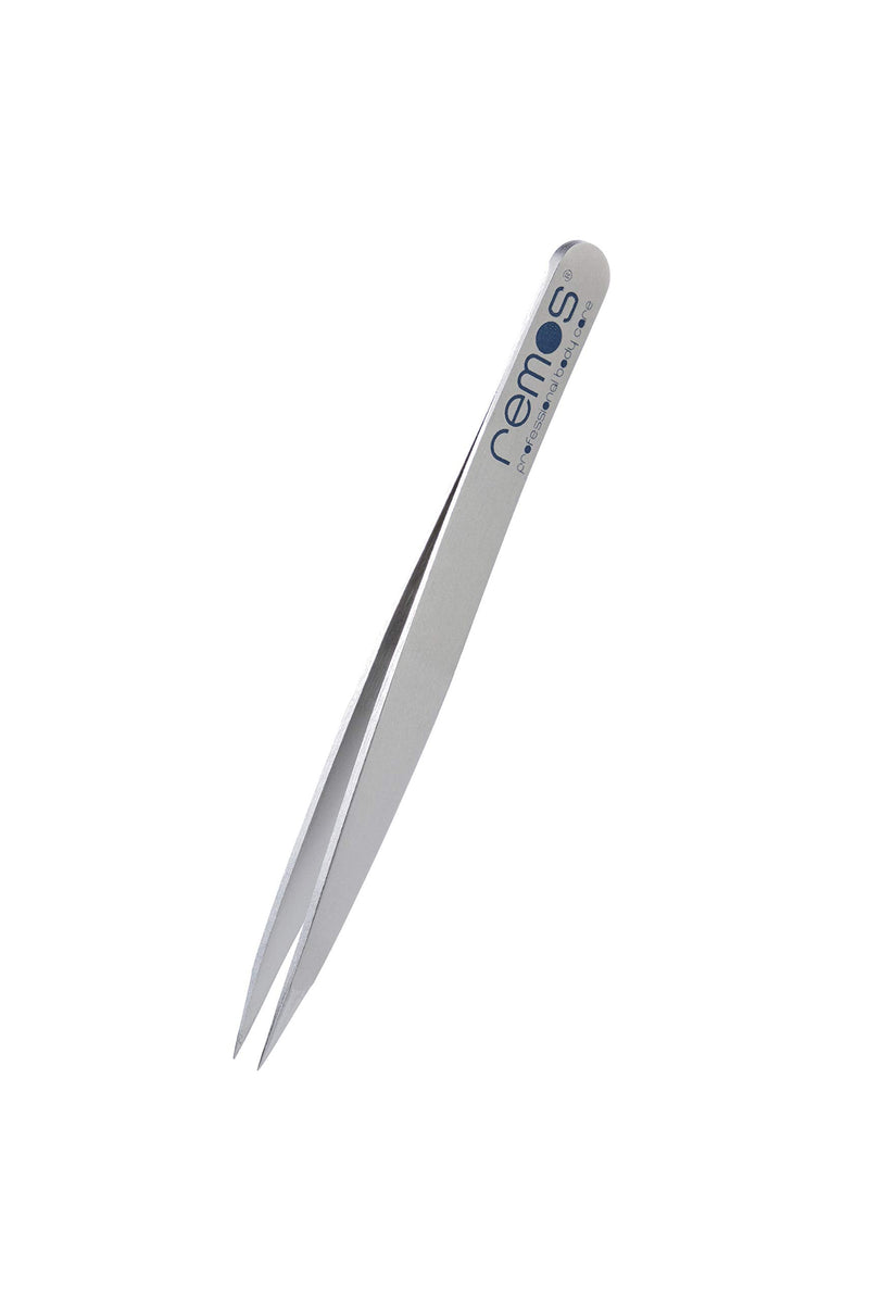 REMOS splinter tweezers - stainless steel [INOX] 9.5 cm - fine satin tip - NewNest Australia