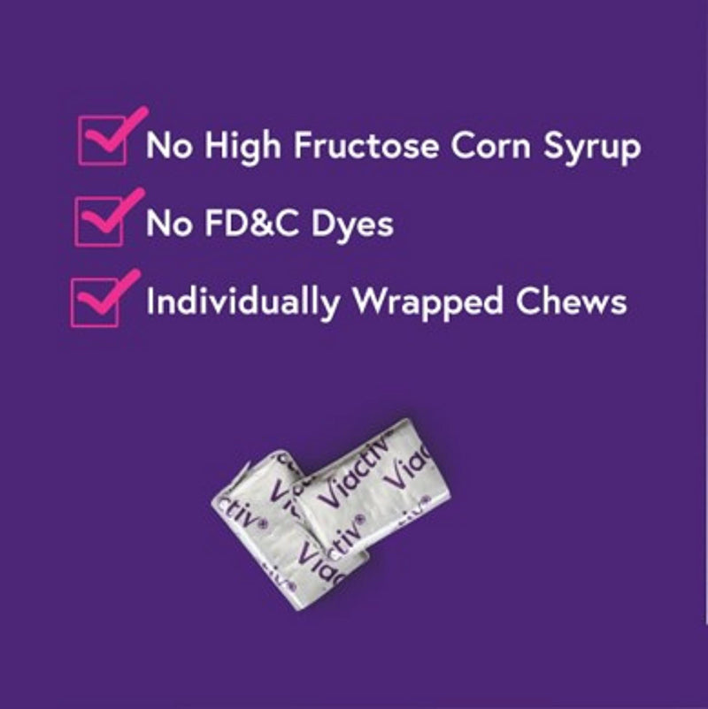 Viactiv Calcium +Vitamin D3 Supplement Soft Chews, Milk Chocolate, 100 Chews - Calcium Dietary Supplement for Bone Health 100 Count (Pack of 1) - NewNest Australia