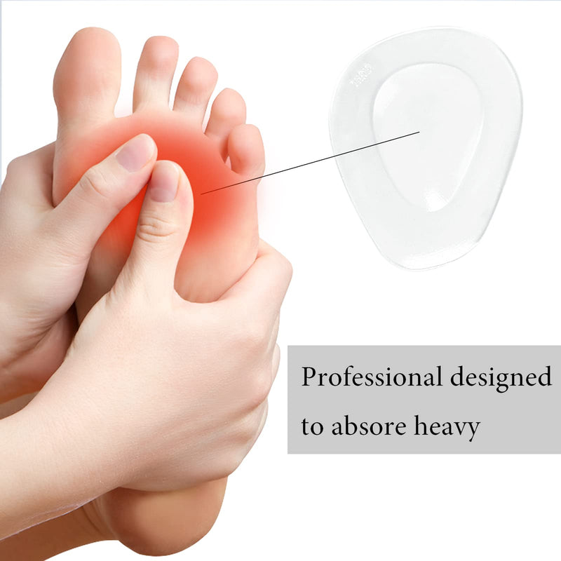 Metatarsal Pads Women Pack Of 8 Ball Of Foot Cushions For Men, Shoe Pad Foot Pad For Pain Relief, Gel Metatarsal Pad Insoles, Foot Cushion For Bunion Of Foot, Callus Cushion - NewNest Australia