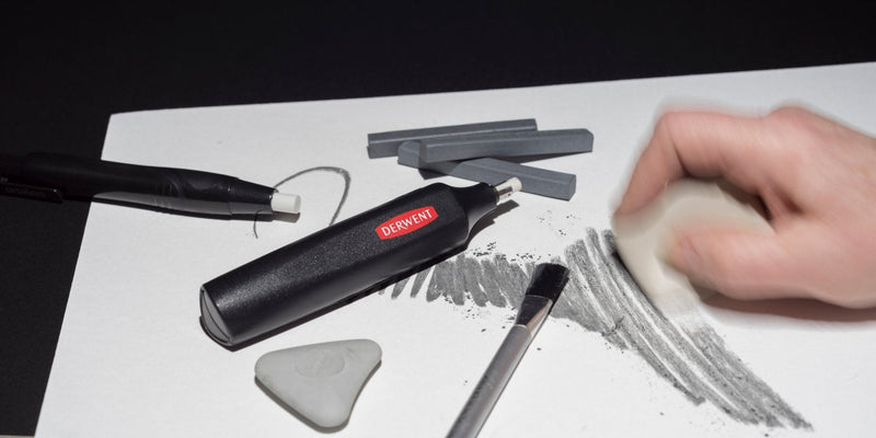 Derwent Battery Operated Eraser, Artist Tool, Drawing, Art Supplies (2301931) , Black - NewNest Australia