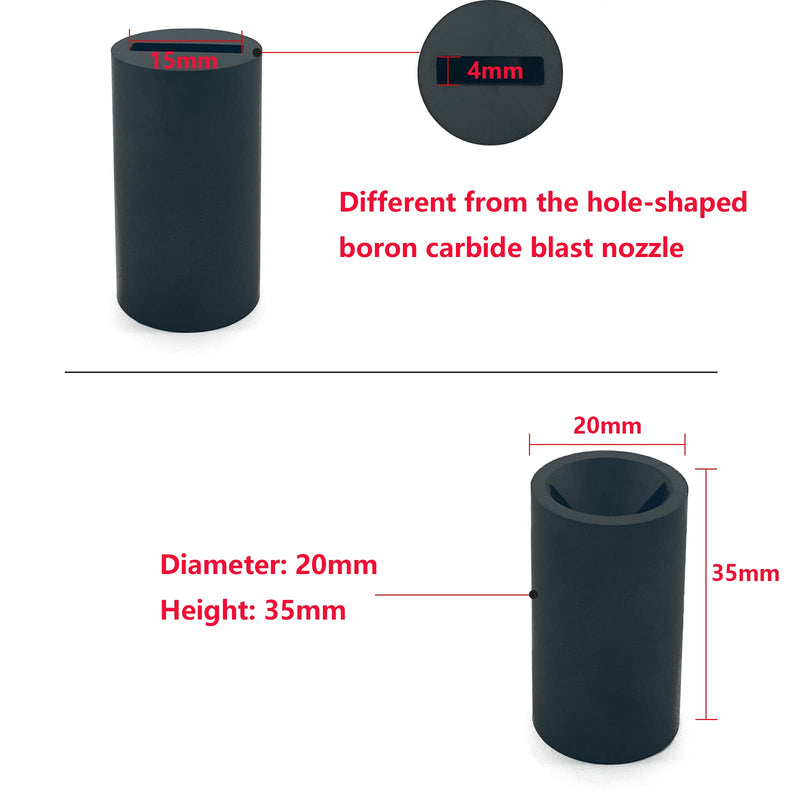 Boron Carbide Sandblasting Gun Nozzle Sandblaster Nozzle Sand Blaster Tips for Abrasive Sandblasting Cabinet Replacement - NewNest Australia