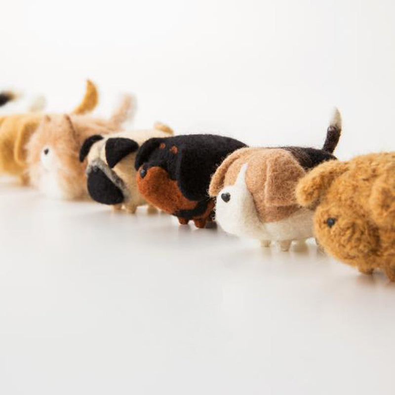 Truslin - DIY Needle Felting Kit with Gift Box Faceless Dog - Akita - NewNest Australia