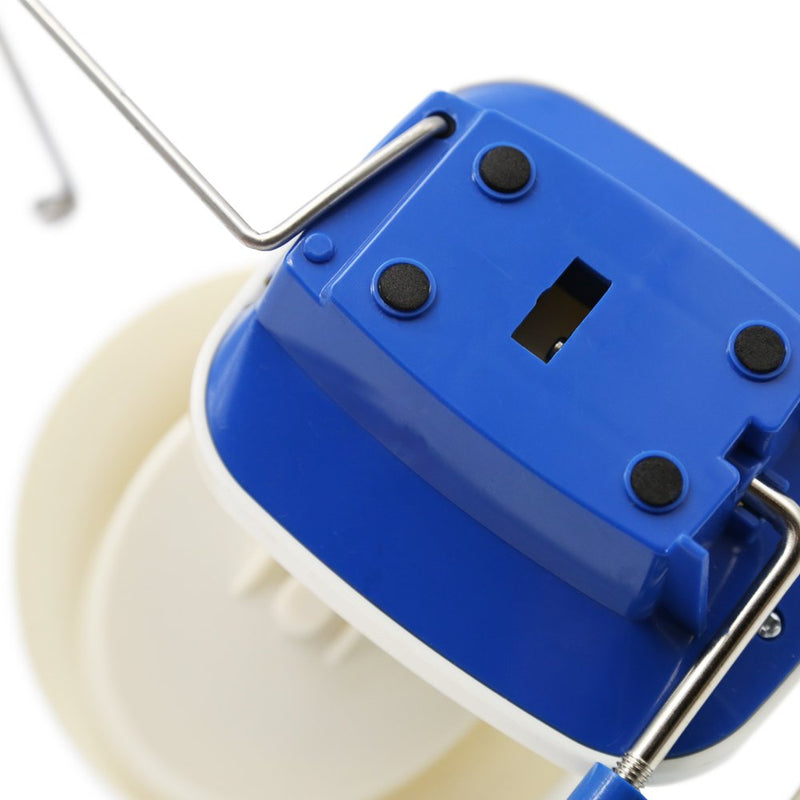 LAMXD Needlecraft Yarn Ball Winder Hand Operated,Capacity 4-Ounce,Blue,Portable Package,Easy to Set Up and Use,Sturdy with Metal Handle and Tabletop Clamp,Including 8 Sizes Crochet Hooks Set Blue - NewNest Australia