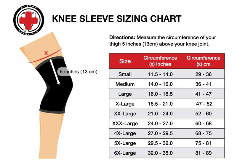 Doctor Developed Copper Knee Brace/Compression Sleeve/Knee Support [SINGLE] and Doctor Written Handbook - RELIEF from Joint Disease, Bursitis, Running & Weightlifting (XL) XL - NewNest Australia