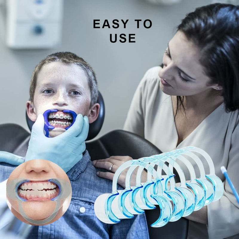 C-shape mouth opener, dental C-shape mouth opener, mouth opener challenge, cheek holder, mouth corner holder, for oral examination, treatment, teeth whitening - NewNest Australia