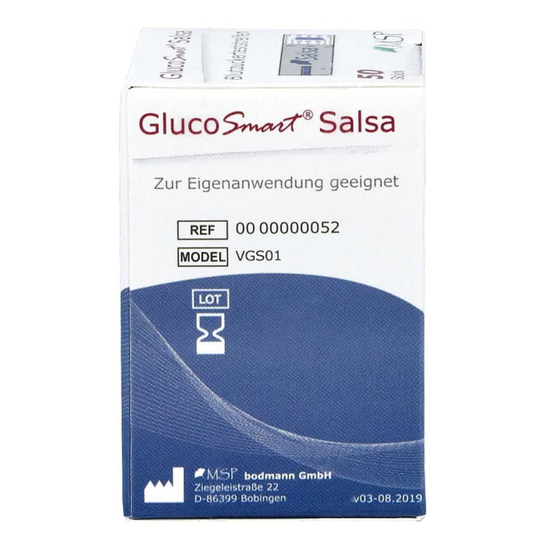 Glucosmart Salsa blood sugar test strips can - NewNest Australia