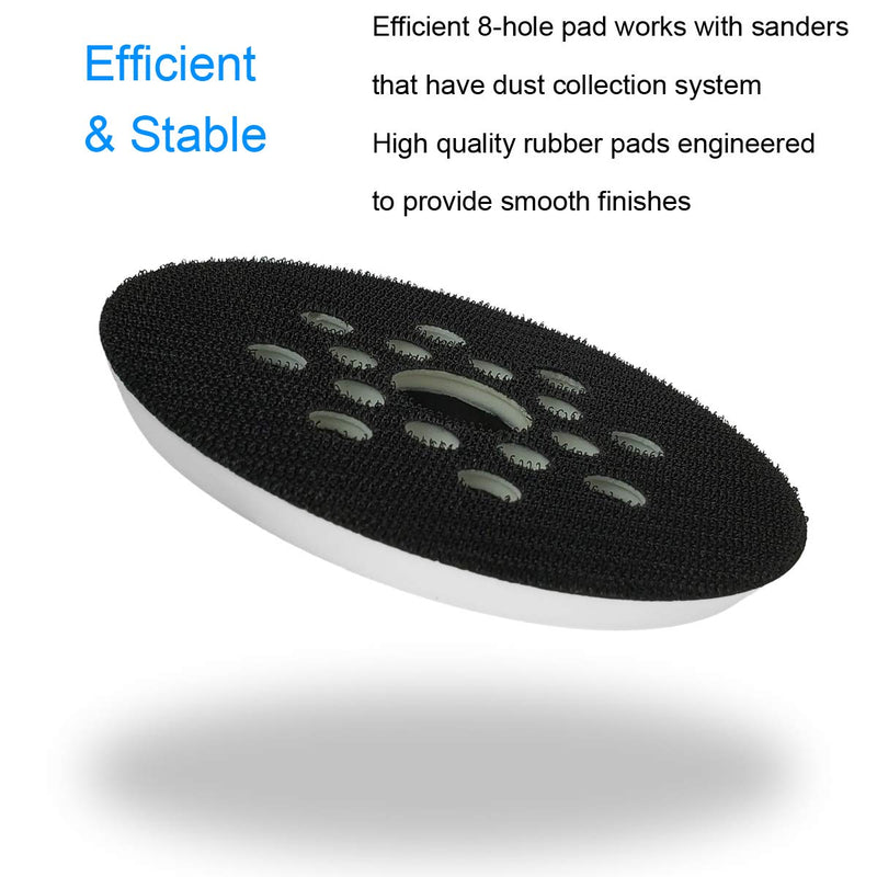 5 Inch Hook & Loop Replacement Sander Backing Pad for Bosch RS035 & RS034 - Compatible with Bosch ROS20VS, ROS20VSC, ROS20VSK, ROS20, ROS10 - NewNest Australia