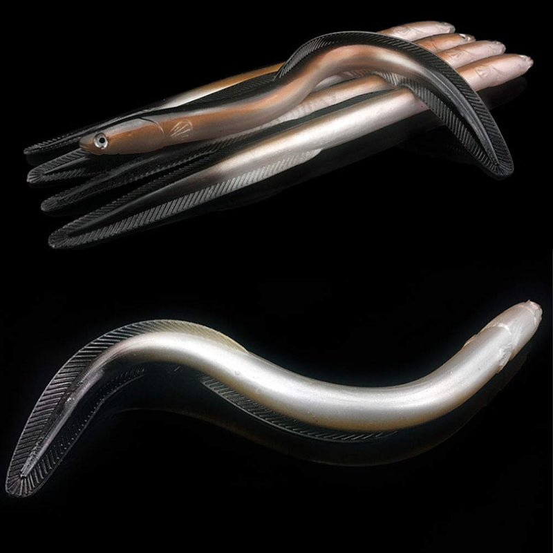 XXhailan Fishing Lures Soft EEL baits Crankbaits Set Fishing Big Fish Baits Lures Fishing Gear Accessories for Freshwater and Saltwater 2Pcs - NewNest Australia