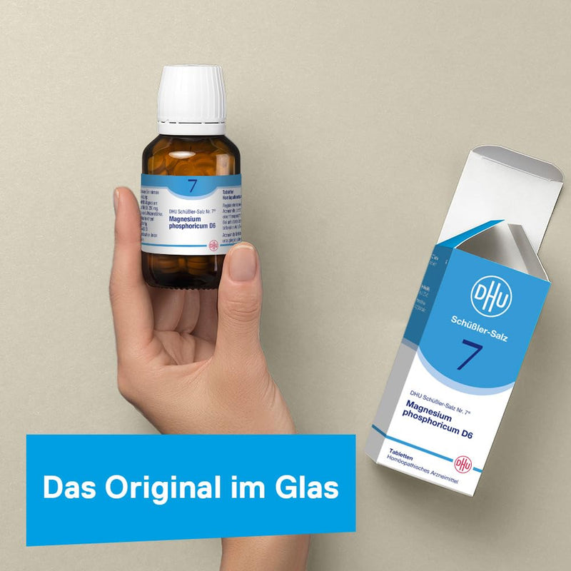 DHU Schüßler Salt No. 7 Magnesium phosphoricum D6 - The mineral salt for muscles and nerves - the original - environmentally friendly in a medicine jar, 200 tablets - NewNest Australia