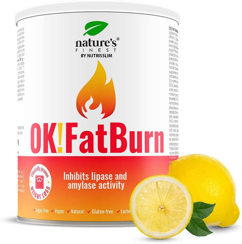 Nature's Finest by Nutrisslim OK! FatBurn | Fat and Carbohydrate Blocking Solution - Loose Weight Without Changing Your Diet | with ID-alG, L-tyrosine and L-carnitine 1 - NewNest Australia