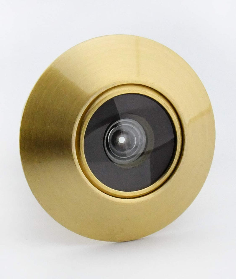 Earl Diamond Safety Peek Peep Holes,Solid Brass Anti-Prying Door Viewer/Peephole with Heavy Duty Rotating Privacy Cover for 1-3/8" to 2-1/6" Doors, Door Viewer for Home Office Hotel Satin Gold - NewNest Australia
