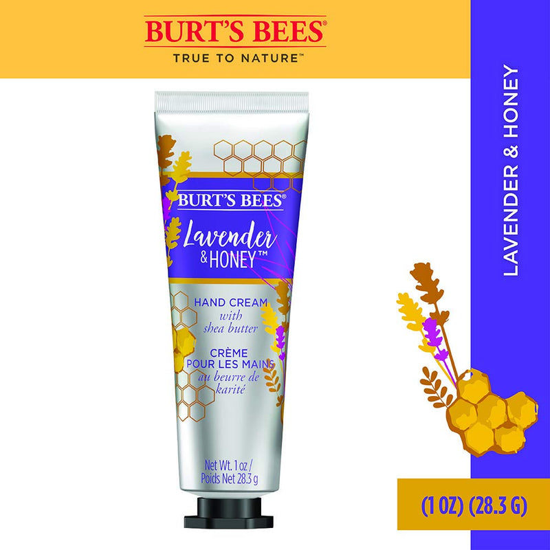 Burt’s Bees Moisturising Hand Cream with Shea Butter, Lavender and Honey, 1 Tube 28.3 g - NewNest Australia