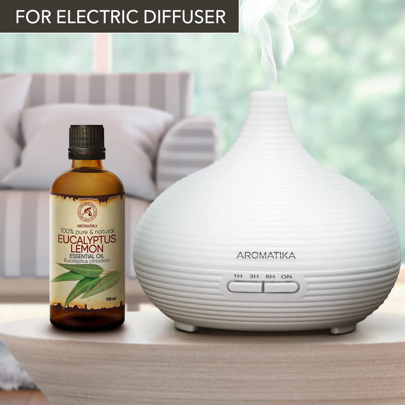 Eucalyptus Citriodora 100 Ml - Lemon Eucalyptus - 100% Pure And Natural Lemon Eucalyptus Oil - For Aromatherapy - Sauna - Aroma Diffuser - Oil Burner - Best For Beauty - NewNest Australia