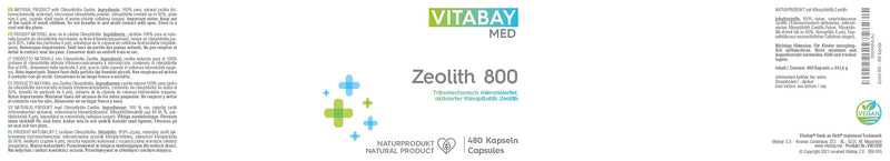 Vitabay Zeolite Capsules High Dose 800-480 Zeolite Detox Capsules VEGAN & ORGANIC - Clinoptilolite Detox Clinoptilolite Zeolite Capsules Zeolite Clinoptilolite Zeolite Capsules Zeolite Capsule Ceolite Zeolite 800 - 480 Vegan Capsules - NewNest Australia