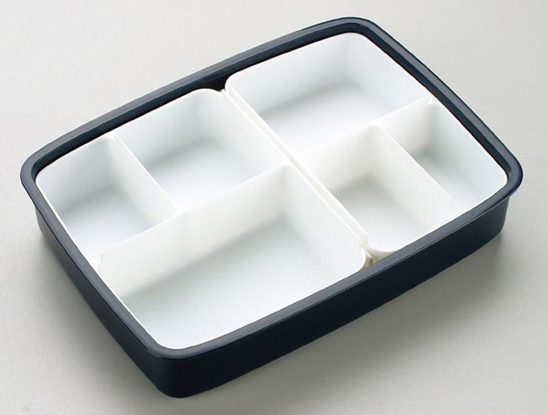 NewNest Australia - Skater Japanese Modern/Traditional Compartmental Bento Box, Chopsticks, 870 ml 