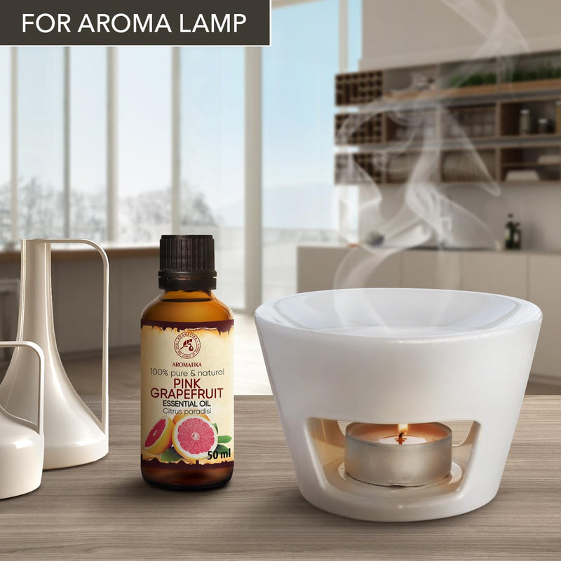 Grapefruit Oil 50 Ml - Citrus Paradisi - South Africa - 100% Pure & Natural Grapefruit Oil - For Good Sleep - Wellness - Beauty - Aromatherapy - Spa - Aroma Diffuser - Oil Burner - Room Fragrance - NewNest Australia