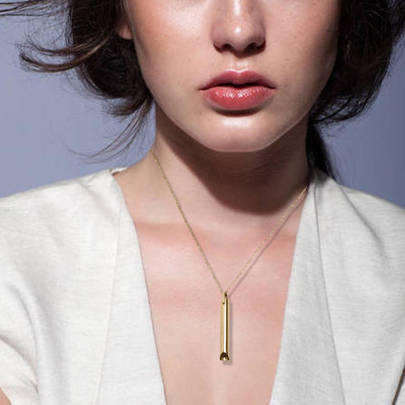 Anxiety Relief Items, Anxiety Necklace, Stress Relief Mindful Breathing, Breathing Necklace For Anxiety Relief Breathing Exercise Device For Meditation, Shifting Necklace For Anxiety, Stress, Panic Attack Relief - NewNest Australia