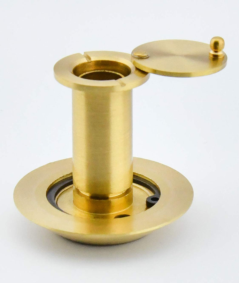 Earl Diamond Safety Peek Peep Holes,Solid Brass Anti-Prying Door Viewer/Peephole with Heavy Duty Rotating Privacy Cover for 1-3/8" to 2-1/6" Doors, Door Viewer for Home Office Hotel Satin Gold - NewNest Australia