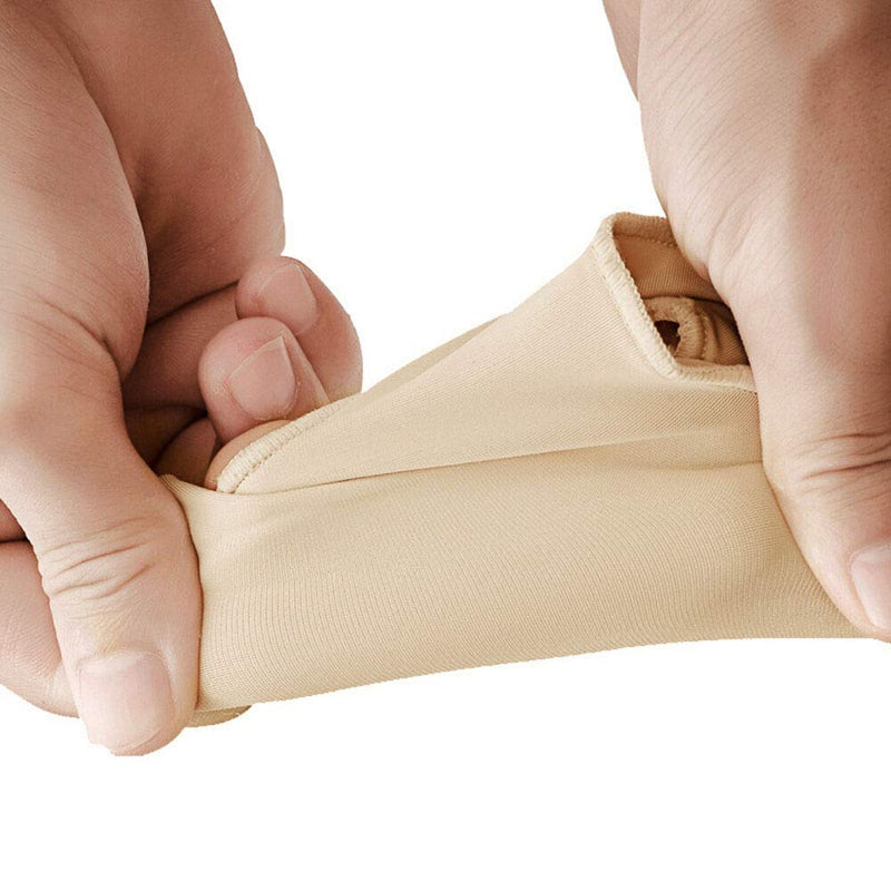 1 Pair Gel Toe Cuff Large Toe Cyst Foot Care Tool, Foot Pain Reliever Hallux Valgus Corrector Aid For Foot Care Kit, Toe Separator Spacer Straighteners Relief Large Toe Joint - NewNest Australia