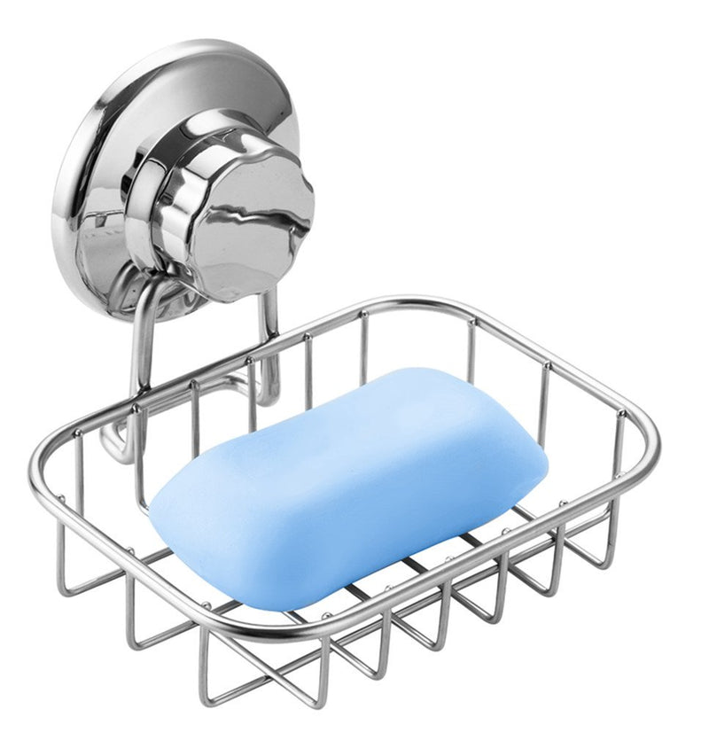 SANNO Soap Dishes Soap Holder Soap Saver Soap Holder Soap Tray Bar Soap Sponge Holder for Shower, Bathroom, Tub and Kitchen Sink Stainless Steel - NewNest Australia