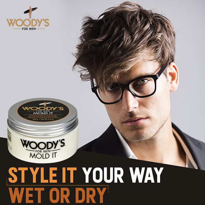Woody's Mold It Hair Paste 100g - NewNest Australia