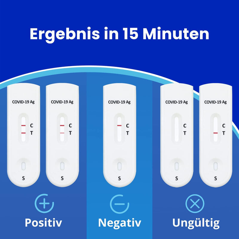 Adeste - NEW 10 x 1 Corona rapid test for home COVID 19 Antigen Rapid Test Swab self-test. Tested for all variants. Non-invasive, non-disturbing, easy. Made in October 2023 - NewNest Australia