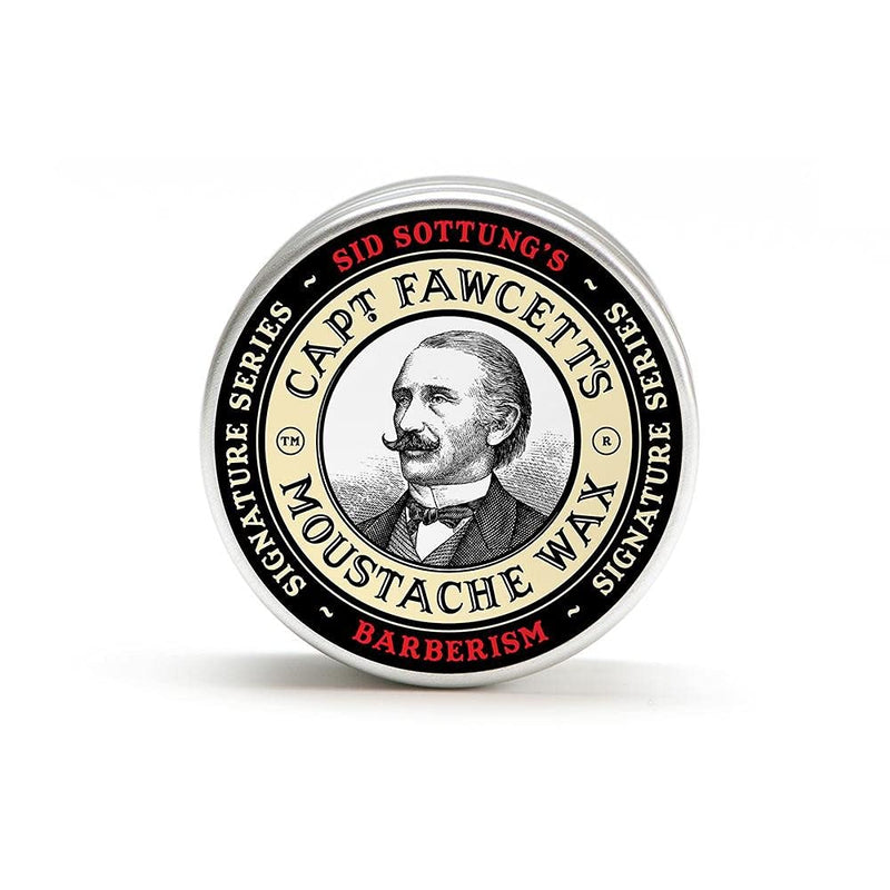 Capt. Fawcetts - Sid Sottung's Mustache Wax "Barberism" - NewNest Australia