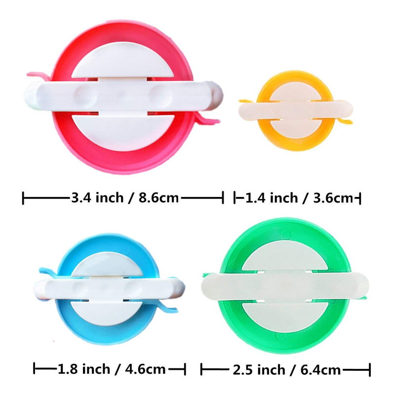Pompom Maker, 4 Sizes Pom pom Makers for Fluff Ball Weaver Needle Craft DIY Wool Knitting Craft Tool Set Decoration (4) - NewNest Australia