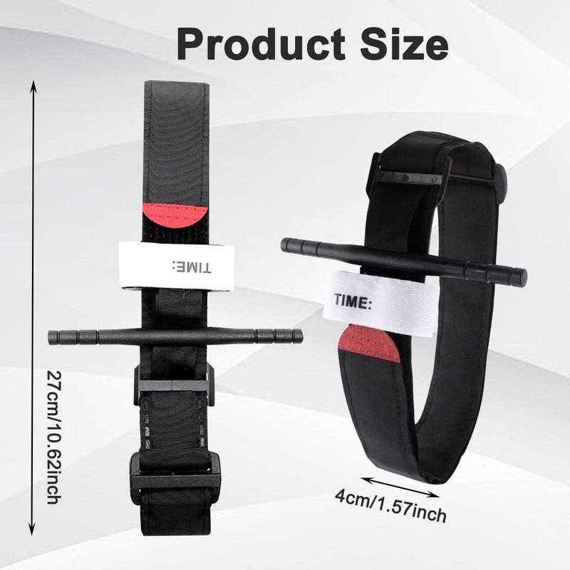 AYNKH Tactical Tourniquet, Portable Hemostatic Bandage, Emergency Medical One-Handed Operated First Aid Equipment for Camping Hiking Mountaineering Outdoor Sports - NewNest Australia